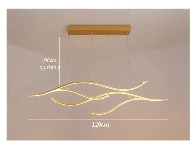 Lustre Éclat Arborescent | Suspension Parfaite pour Cuisine, Idéale pour une Ambiance Conviviale - LUSTRINA