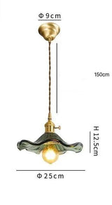 Reflet du Temps | Suspension Luxueuse en Cristal et Verre - LUSTRINA