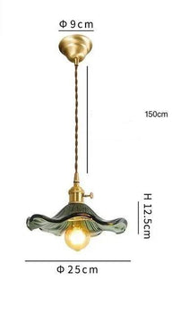 Reflet du Temps | Suspension Luxueuse en Cristal et Verre - LUSTRINA