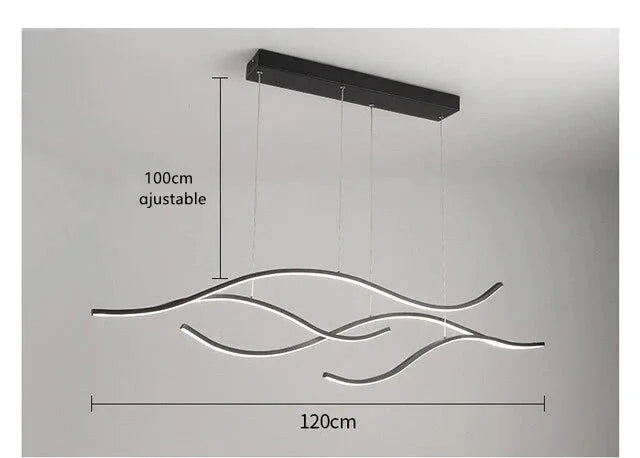 Lustre Éclat Arborescent | Suspension Parfaite pour Cuisine, Idéale pour une Ambiance Conviviale - LUSTRINA