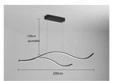 Lustre Éclat Arborescent | Suspension Parfaite pour Cuisine, Idéale pour une Ambiance Conviviale - LUSTRINA