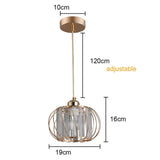 Lustre Cristalys | Suspension en verre, disponible en Pièce Unique ou Ensemble de 2 - LUSTRINA