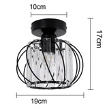 Lustre Cristalys | Suspension en verre, disponible en Pièce Unique ou Ensemble de 2 - LUSTRINA