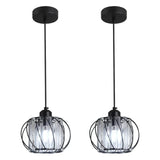 Lustre Cristalys | Suspension en verre, disponible en Pièce Unique ou Ensemble de 2 - LUSTRINA