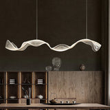 Lustre Fluidité | Luminaire Créatif en Acrylique, Éclairage Moderne pour Cuisine, Bar et Salle à Manger - LUSTRINA