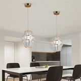 Lustre Cristalys | Suspension en verre, disponible en Pièce Unique ou Ensemble de 2 - LUSTRINA