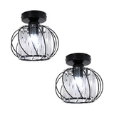 Lustre Cristalys | Suspension en verre, disponible en Pièce Unique ou Ensemble de 2 - LUSTRINA