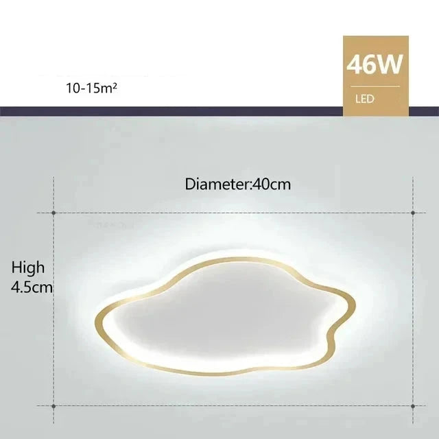 LumiCloud | Lustre Led style nordique idéal pour chambre - LUSTRINA