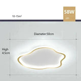 LumiCloud | Lustre Led style nordique idéal pour chambre - LUSTRINA