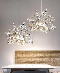 Lustre Arbre Dandelion | Lustre doré ou argenté pour une touche de luxe et de modernité - LUSTRINA