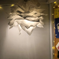 Nubo | Suspension Nuage en Papier et Métal pour Chambre - LUSTRINA