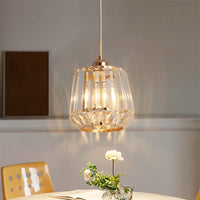Lustre Cristalys | Suspension en verre, disponible en Pièce Unique ou Ensemble de 2 - LUSTRINA