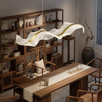 Lustre Fluidité | Luminaire Créatif en Acrylique, Éclairage Moderne pour Cuisine, Bar et Salle à Manger - LUSTRINA