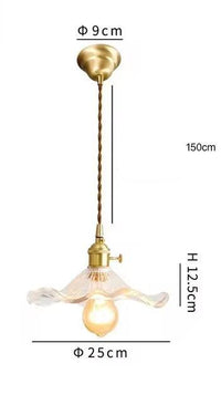 Reflet du Temps | Suspension Luxueuse en Cristal et Verre - LUSTRINA