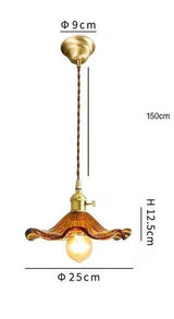 Reflet du Temps | Suspension Luxueuse en Cristal et Verre - LUSTRINA