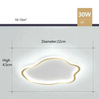 LumiCloud | Lustre Led style nordique idéal pour chambre - LUSTRINA