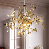 Lustre Arbre Dandelion | Lustre doré ou argenté pour une touche de luxe et de modernité - LUSTRINA
