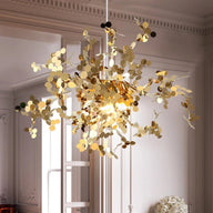 Lustre Arbre Dandelion | Lustre doré ou argenté pour une touche de luxe et de modernité - LUSTRINA