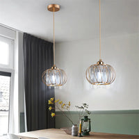 Lustre Cristalys | Suspension en verre, disponible en Pièce Unique ou Ensemble de 2 - LUSTRINA