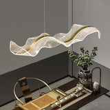 Lustre Fluidité | Luminaire Créatif en Acrylique, Éclairage Moderne pour Cuisine, Bar et Salle à Manger - LUSTRINA