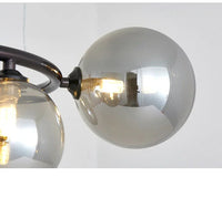 Lustre Magic Beans | Lustre Tendance en Verre Fumé pour Salon, Salle à Manger et Chambre - LUSTRINA