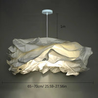 Nubo | Suspension Nuage en Papier et Métal pour Chambre - LUSTRINA