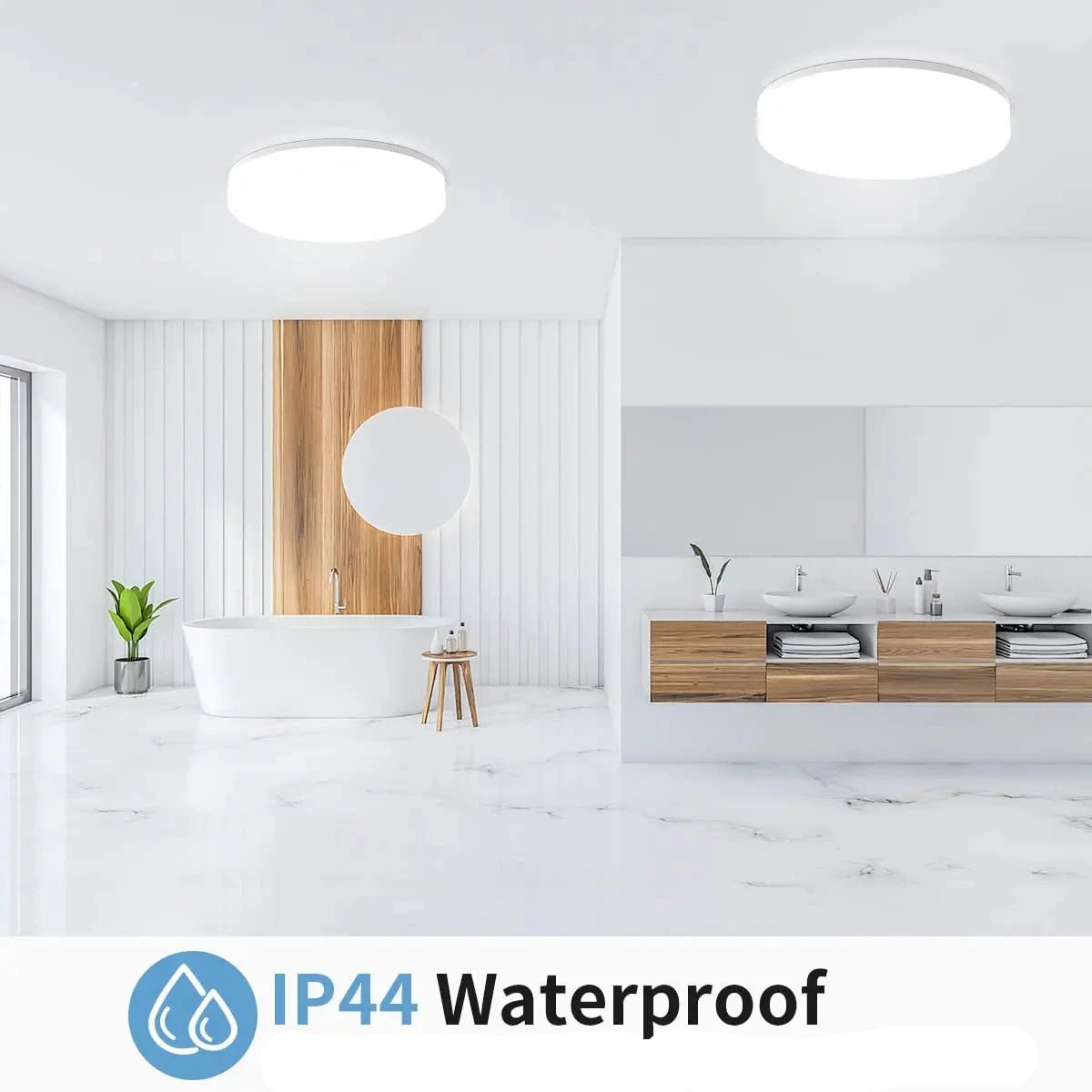 Ceiling Light | Plafonnier LED pour Salle de bain, Couloir - LUSTRINA
